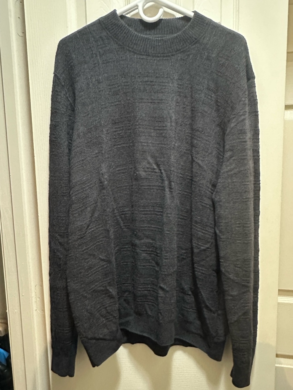 Men’s Callaway Golf Collection 100 Percent Merino Wool Sweater Charcoal Grey